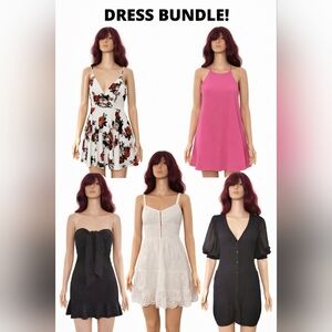 Five Bundle, Sz Small Dresses Women's Mixed Brands and Styles